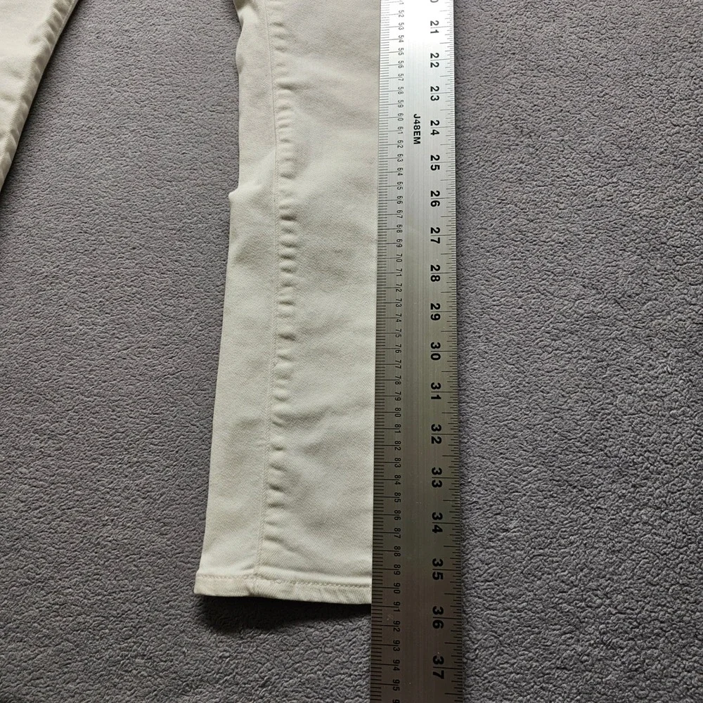 Abercrombie & Fitch Curve Love Super Skinny Jeans Womens 24/00S White High Rise